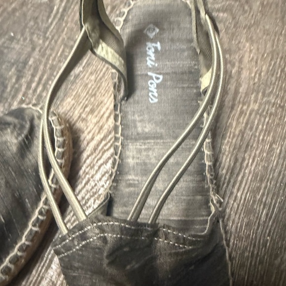 Toni Pons size 40 NEW wool “wld” Chic Metallic Wedge Espadrilles - Picture 10 of 15